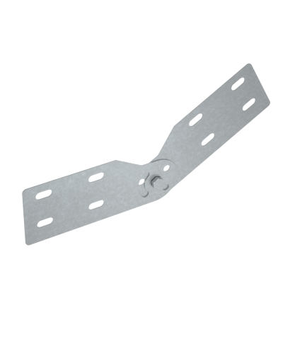 Шарнирный соединитель лестничного лотка 100 мм Быстрый монтаж КМ-Профиль (LSHS3) в Сергиевом Посаде Аксессуары для лотков Pintop.ru