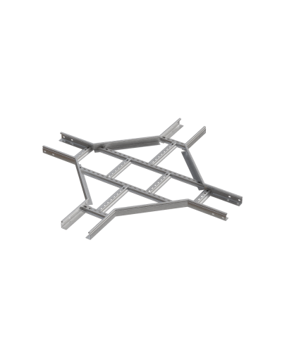 Х-разветвитель лестничный 50х400х1,5 мм HD N КМ-профиль (LXD50-400-1.5 HD N) в Сергиевом Посаде Аксессуары для лотков Pintop.ru