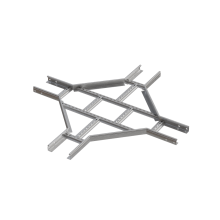 Х-разветвитель лестничный 50х100х1,5 мм N КМ-профиль (LXD50-100-1.5 N)