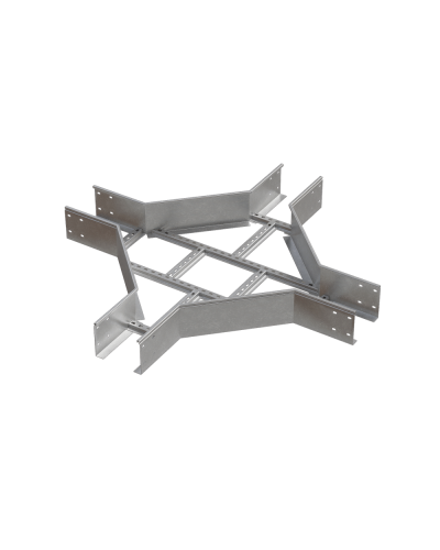 Х-разветвитель лестничный 150х600х1,5 мм HD N КМ-профиль (LXD150-600-1.5 HD N) в Сергиевом Посаде Аксессуары для лотков Pintop.ru