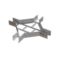 Х-разветвитель лестничный 150х400х1,2 мм HD85 N КМ-профиль (LXD150-400-1.2 HD85 N)