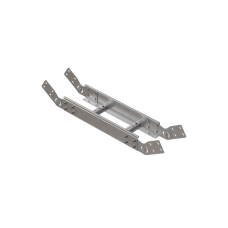 Вертикальный шарнирный угол 100х700х1,5 мм HD85 N КМ-профиль (LSHL100-700-1.5 HD85 N)