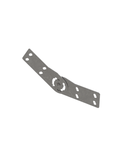 Комплект шарнирных соединителей для лестничного лотка H80 s:2,0 мм N КМ-профиль (LSHU2 N) в Сергиевом Посаде Аксессуары для лотков Pintop.ru