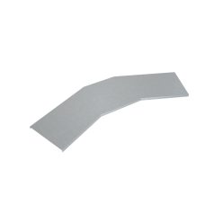 Крышка лестничного горизонтального угла 45 гр. 400 мм HD85 КМ-профиль (KLGL45-400 HD85)