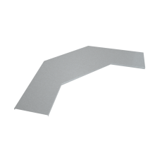Крышка лестничного горизонтального угла 90 гр. 150 мм HD КМ-Профиль (KLGL90-150 HD)