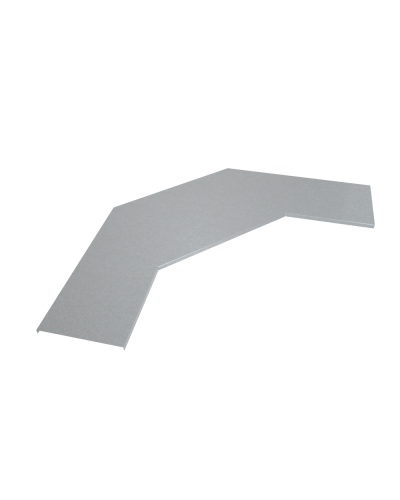 Крышка лестничного горизонтального угла 90 гр. 300 мм КМ-Профиль (KLGL90-300) в Сергиевом Посаде Аксессуары для лотков Pintop.ru