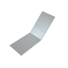 Крышка лестничного вертикального внутреннего угла 45 гр. 600 мм HD85 КМ-профиль (KLNL45-600 HD85)