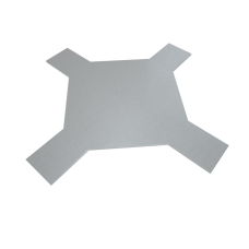 Крышка лестничного Х-разветвителя 300 мм HD КМ-Профиль (KLXD300 HD)