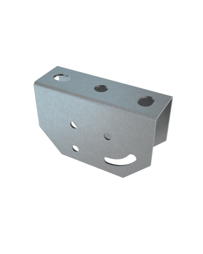 Универсальная потолочная скоба S:2,0 мм INOX304 КМ-Профиль (UPD INOX304) в Сергиевом Посаде Аксессуары для лотков Pintop.ru