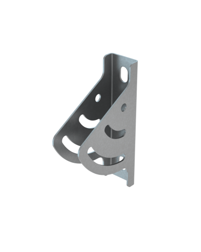 Крепление консолей без опоры к наклонным поверхностям HD85 КМ-профиль (UPDH HD85) в Сергиевом Посаде Аксессуары для лотков Pintop.ru