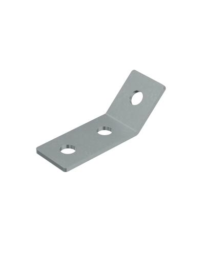 Уголок 45 гр. (3 отверстия) КМ-профиль (USG45-3) в Сергиевом Посаде Аксессуары для лотков Pintop.ru