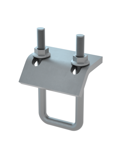 Зажим балочный усиленный 41 21-42 М8 КМ-Профиль (ZBU41 21-42 M8) в Сергиевом Посаде Крепеж Pintop.ru