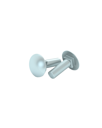 Болт с полукруглой головкой и квадратным подголовком М6х20 мм DIN 603 (упак. 150 шт) КМ-Профиль (BTG6-20) в Сергиевом Посаде Крепеж Pintop.ru