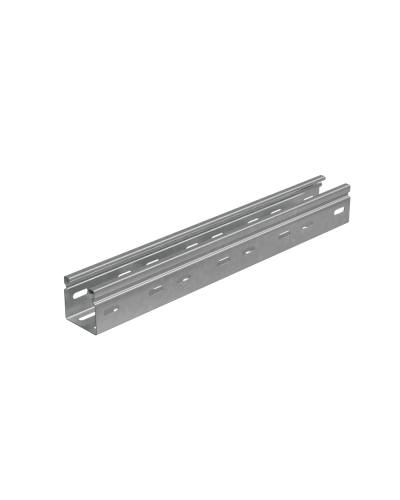 Лоток перфорированный 50х50х0,6 L3000 мм Стандарт ПЛЮС INOX304 КМ-Профиль (LPEplus50-50-0.6-3000 INOX304) в Сергиевом Посаде Кабельные лотки Pintop.ru