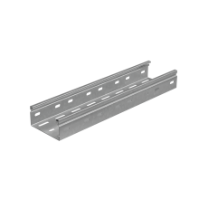 Лоток перфорированный 50х100х1,2 L2500 мм "Стандарт ПЛЮС" INOX304 КМ-Профиль (LPEplus50-100-1.2-2500 INOX304)