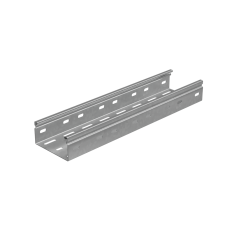 Лоток перфорированный 50х100х1,2 L2500 мм "Стандарт ПЛЮС" INOX304 КМ-Профиль (LPEplus50-100-1.2-2500 INOX304)