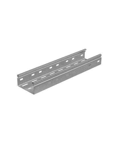 Лоток перфорированный 50х100х1,0 L2000 мм Стандарт ПЛЮС INOX304 КМ-Профиль (LPEplus50-100-1.0-2000 INOX304) в Сергиевом Посаде Кабельные лотки Pintop.ru