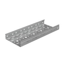 Лоток перфорированный 50х200х1,2 L2500 мм "Стандарт ПЛЮС" INOX304 КМ-Профиль (LPEplus50-200-1.2-2500 INOX304)