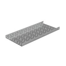 Лоток перфорированный 50х400х0,8 L3000 мм "Стандарт ПЛЮС" INOX304 КМ-Профиль (LPEplus50-400-0.8-3000 INOX304)