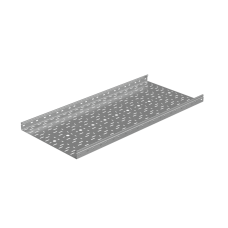 Лоток перфорированный 50х500х1,2 L2000 мм "Стандарт ПЛЮС" INOX304 КМ-Профиль (LPEplus50-500-1.2-2000 INOX304)