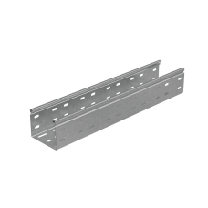 Лоток перфорированный 80х100х1,5 L2000 мм "Стандарт ПЛЮС" INOX304 КМ-Профиль (LPEplus80-100-1.5-2000 INOX304)