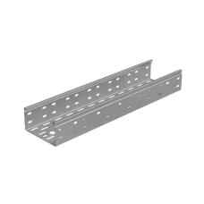 Лоток перфорированный 80х150х1,5 L3000 мм "Стандарт ПЛЮС" INOX304 КМ-Профиль (LPEplus80-150-1.5-3000 INOX304)