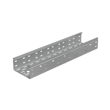 Лоток перфорированный 80х150х1,2 L2000 мм "Стандарт ПЛЮС" INOX304 КМ-Профиль (LPEplus80-150-1.2-2000 INOX304)