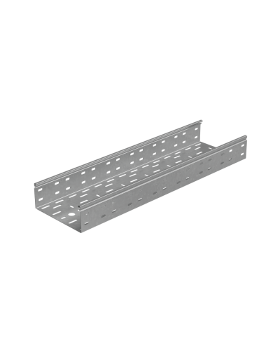 Лоток перфорированный 80х200х1,5 L2000 мм Стандарт ПЛЮС INOX304 КМ-Профиль (LPEplus80-200-1.5-2000 INOX304) в Сергиевом Посаде Кабельные лотки Pintop.ru