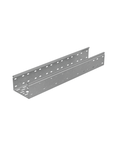 Лоток перфорированный 100х150х0,7 L2000 мм Стандарт ПЛЮС INOX304 КМ-Профиль (LPEplus100-150-0.7-2000 INOX304) в Сергиевом Посаде Кабельные лотки Pintop.ru