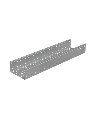 Лоток перфорированный 100х200х1,2 L2500 мм Стандарт ПЛЮС INOX304 КМ-Профиль (LPEplus100-200-1.2-2500 INOX304) в Сергиевом Посаде Кабельные лотки Pintop.ru