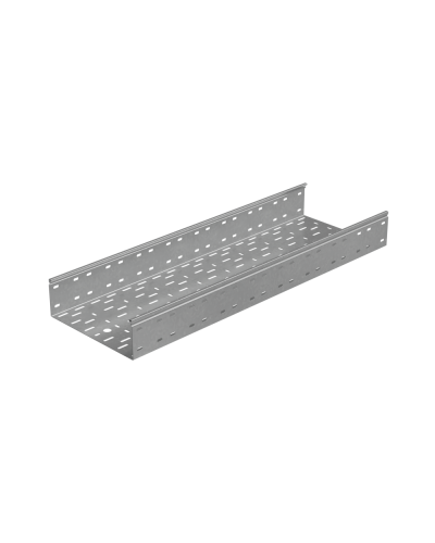 Лоток перфорированный 100х300х0,8 L3000 мм Стандарт ПЛЮС INOX304 КМ-Профиль (LPEplus100-300-0.8-3000 INOX304) в Сергиевом Посаде Кабельные лотки Pintop.ru