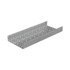 Лоток перфорированный 100х400х1,2 L2000 мм "Стандарт ПЛЮС" INOX304 КМ-Профиль (LPEplus100-400-1.2-2000 INOX304)