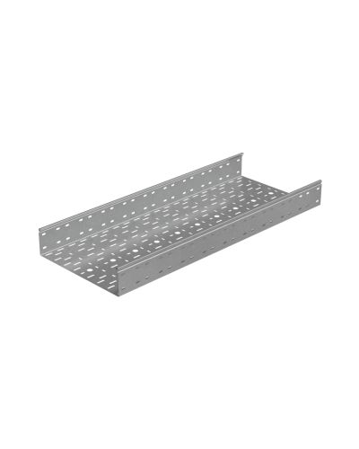 Лоток перфорированный 100х400х1,2 L2000 мм Стандарт ПЛЮС INOX304 КМ-Профиль (LPEplus100-400-1.2-2000 INOX304) в Сергиевом Посаде Кабельные лотки Pintop.ru