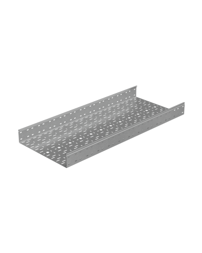 Лоток перфорированный 100х500х1,2 L2000 мм Стандарт ПЛЮС INOX304 КМ-Профиль (LPEplus100-500-1.2-2000 INOX304) в Сергиевом Посаде Кабельные лотки Pintop.ru