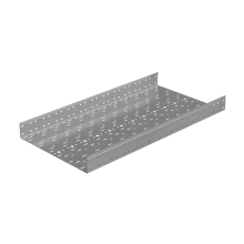 Лоток перфорированный 100х600х1,0 L2500 мм "Стандарт ПЛЮС" INOX304 КМ-Профиль (LPEplus100-600-1.0-2500 INOX304)