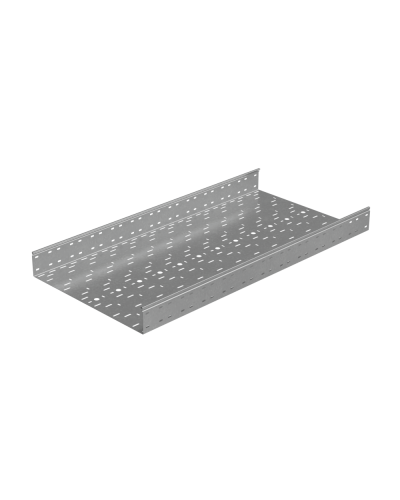 Лоток перфорированный 100х600х1,2 L2500 мм Стандарт ПЛЮС INOX304 КМ-Профиль (LPEplus100-600-1.2-2500 INOX304) в Сергиевом Посаде Кабельные лотки Pintop.ru