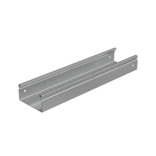 Лоток неперфорированный 50х100х1,5 L2500 мм "Стандарт ПЛЮС" INOX304 КМ-Профиль (LNEplus50-100-1.5-2500 INOX304)