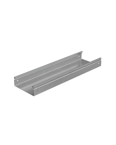 Лоток неперфорированный 50х150х0,6 L2000 мм Стандарт ПЛЮС INOX304 КМ-Профиль (LNEplus50-150-0.6-2000 INOX304) в Сергиевом Посаде Кабельные лотки Pintop.ru