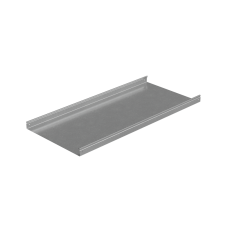 Лоток неперфорированный 50х500х1,2 L2500 мм "Стандарт ПЛЮС" INOX304 КМ-Профиль (LNEplus50-500-1.2-2500 INOX304)