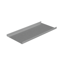 Лоток неперфорированный 50х600х1,0 L3000 мм "Стандарт ПЛЮС" INOX304 КМ-Профиль (LNEplus50-600-1.0-3000 INOX304)