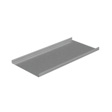 Лоток неперфорированный 50х600х1,5 L2500 мм "Стандарт ПЛЮС" INOX304 КМ-Профиль (LNEplus50-600-1.5-2500 INOX304)