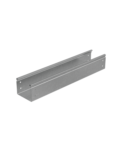 Лоток неперфорированный 80х100х1,0 L2000 мм Стандарт ПЛЮС INOX304 КМ-Профиль (LNEplus80-100-1.0-2000 INOX304) в Сергиевом Посаде Кабельные лотки Pintop.ru