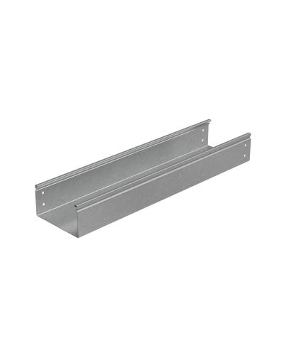 Лоток неперфорированный 80х150х0,8 L2000 мм Стандарт ПЛЮС INOX304 КМ-Профиль (LNEplus80-150-0.8-2000 INOX304) в Сергиевом Посаде Кабельные лотки Pintop.ru
