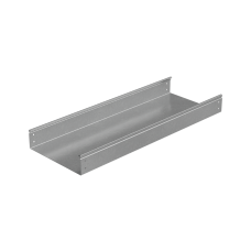 Лоток неперфорированный 80х300х1,5 L2000 мм "Стандарт ПЛЮС" INOX304 КМ-Профиль (LNEplus80-300-1.5-2000 INOX304)