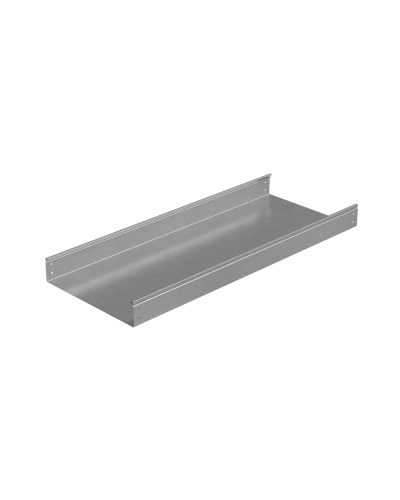 Лоток неперфорированный 80х400х1,2 L2000 мм Стандарт ПЛЮС INOX304 КМ-Профиль (LNEplus80-400-1.2-2000 INOX304) в Сергиевом Посаде Кабельные лотки Pintop.ru