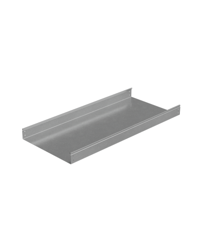 Лоток неперфорированный 80х500х1,5 L3000 мм Стандарт ПЛЮС INOX304 КМ-Профиль (LNEplus80-500-1.5-3000 INOX304) в Сергиевом Посаде Кабельные лотки Pintop.ru
