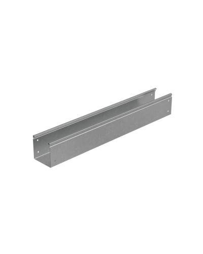 Лоток неперфорированный 100х100х0,7 L2000 мм Стандарт ПЛЮС INOX304 КМ-Профиль (LNEplus100-100-0.7-2000 INOX304) в Сергиевом Посаде Кабельные лотки Pintop.ru