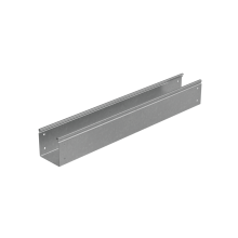 Лоток неперфорированный 100х100х0,8 L2000 мм "Стандарт ПЛЮС" INOX304 КМ-Профиль (LNEplus100-100-0.8-2000 INOX304)