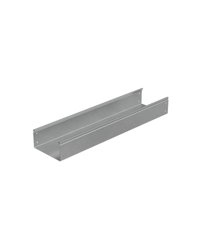 Лоток неперфорированный 100х200х0,8 L2000 мм Стандарт ПЛЮС INOX304 КМ-Профиль (LNEplus100-200-0.8-2000 INOX304) в Сергиевом Посаде Кабельные лотки Pintop.ru