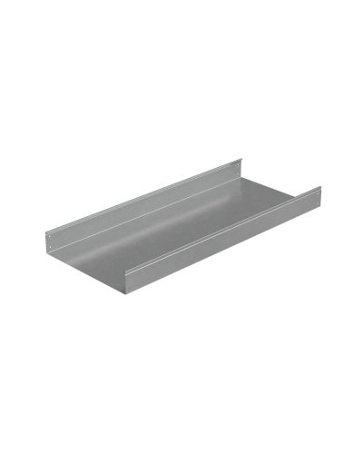 Лоток неперфорированный 100х500х1,0 L2500 мм Стандарт ПЛЮС INOX304 КМ-Профиль (LNEplus100-500-1.0-2500 INOX304) в Сергиевом Посаде Кабельные лотки Pintop.ru